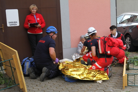 29. regijsko preverjanje usposobljenosti ekip prve pomoči Rdečega križa in Civilne zaščite v dolenjski regij (18)